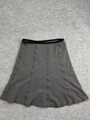 Horny 蟾蜍裙女式中号灰色 A 字拉休闲天丝混纺弹力 — 第 1/4 张图片