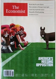 THE ECONOMIST MAGAZINE - SEPTEMBER 6 / 12, 2025 - AMERICA'S MISSING OPPOSITION - Picture 1 of 1