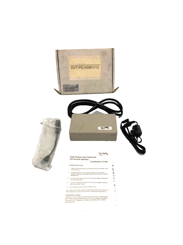 PowerDsine PD-AS-401/12 12V Power over Ethernet active splitte.NEW. - Image 1 of 3
