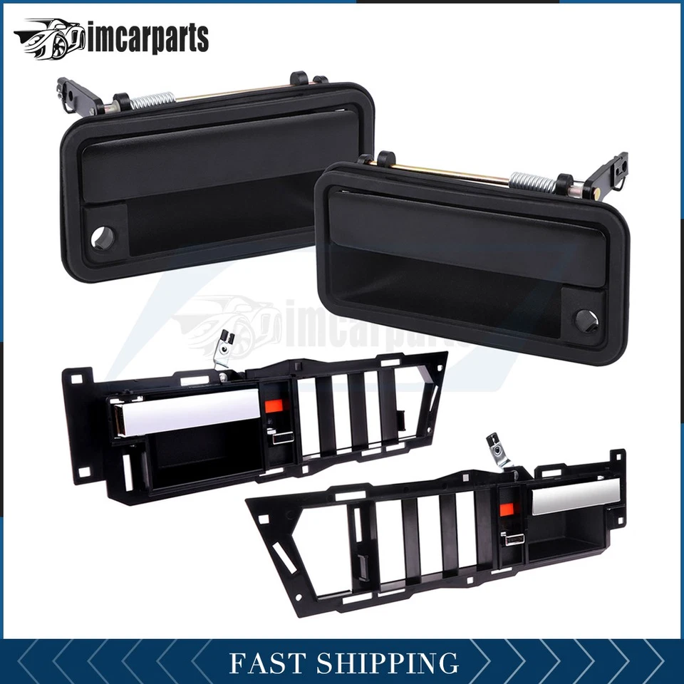 For 88-94 Chevy GMC Pickup Door Handles Outside & Inside Front Left Right 4x - Image 1 of 4