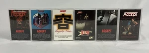 ACCEPT Cassette Tape Lot x6 Balls To The Wall Restless Metal Heart Life Midnight - Picture 1 of 17