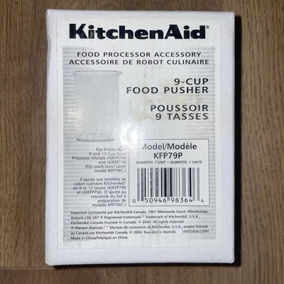 Kitchen Aid 9-Cup Food Pusher - Model KFP79P - Image 1 of 4