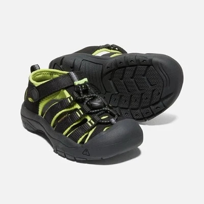 Sandalias Keen Newport H2 para niños talla 1 negras verdes deportes acuáticos zapatos de senderismo  Foto 1 de 4
