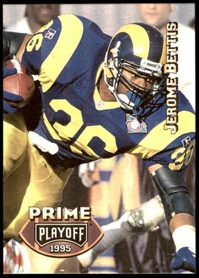 Jerome Bettis 1995 Playoff Prime #6 Rams NFL LEER ENVÍO GRATUITO AutographDen Foto 1 de 2