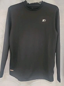 Starter Shirt Herren Med Schwarz Cool Zone Dri Star Langarm Fitted Star-Fit T17 - Bild 1 von 5