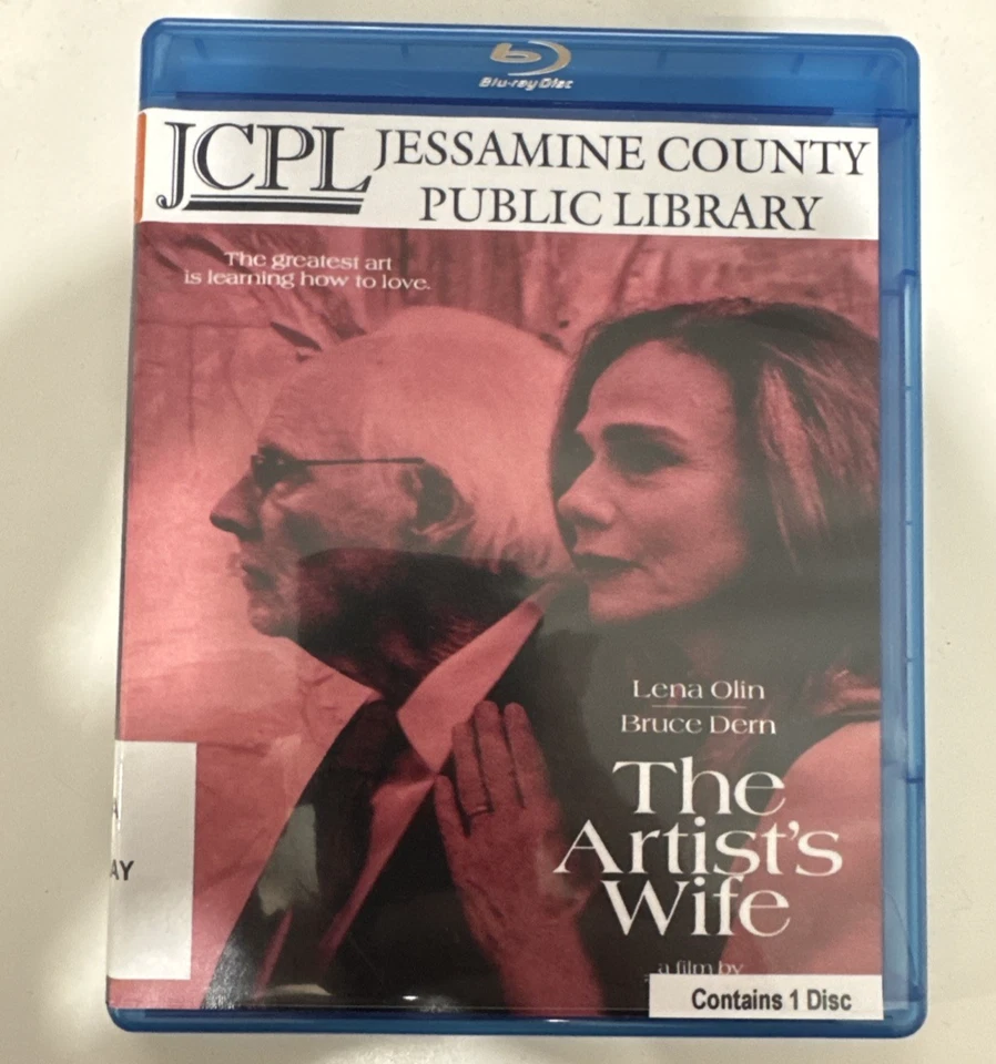 The Artist's Wife (Blu-ray, 2019) - - - EX LIBRARY COPY Foto 1 de 1