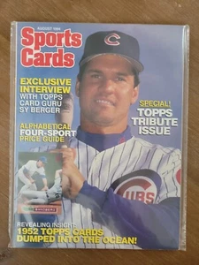 RIVISTA CARTE SPORTIVE AGOSTO 1994 RYNE SANDBERG RARISSIMA 1952 TOPPS LOOK - Foto 1 di 2
