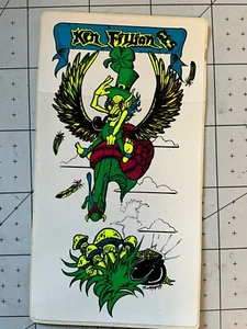 Vintage 1980s Skateboard Decal Old School Skate G&S Gordon And Smith Fillion K - Picture 1 of 2