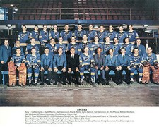 St. Louis Blues 1967-68, 8x10 Color Team Photo