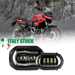 PER BMW F650GS F700GS F800GS/R Faro Luci diurne a LED anabbagliante abbagliante - Imagen 1 de 14