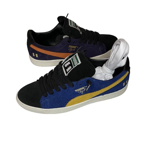 Sneakers Puma Clyde The Hundreds uomo US 8 multicolore usate con scatola streetwear