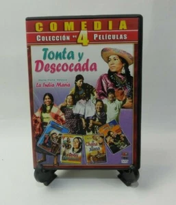 La India Maria Elena Velasco 2-Disc/4 Peliculas RARE Mexico Spanish Import - Picture 1 of 4