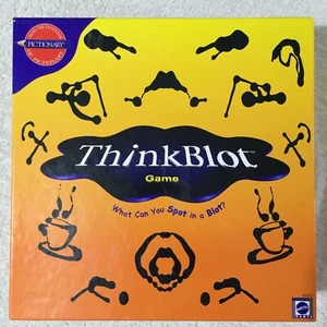 ThinkBlot Game - Mattel 2000 100% Complete From the Inventor of Pictionary - Picture 1 of 12