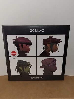 GORILLAZ DEMON DAYS Target EXCLUSIVE PURPLE VINYL 2LP Ships SEALED - Image 1 of 4