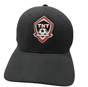 Gorra Nike Classic 99 Dri-Fit con banda elástica y logotipo de pelota de fútbol TNT negra - Imagen 1 de 10