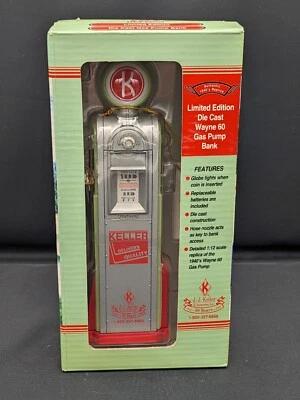 2003 Crown Premium1:12 Scale Die-Cast J.J.Keller 1940's Wayne 60 Gas Pump replic - Image 1 of 4