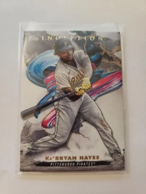 2023 Topps Inception Ke’Bryan Hayes Base Card #100 Pirates Thick Stock Card - Image 1 of 2