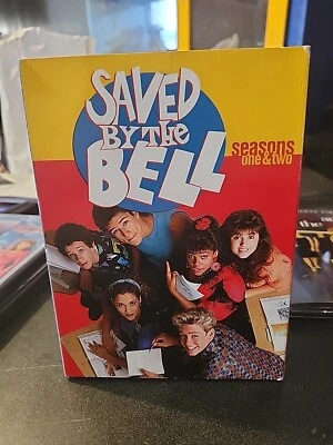 Saved by the Bell DVD Seasons 1 & 2 Very Good Mario Lopez Dustin Diamond TV Show - Image 1 of 4