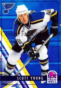 1999-00 St. Louis Blues Taco Bell #5 Scott Young