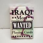 Vintage Fahrrad irakische meistgesuchte Spielkarten versiegelt USA Militär Erinnerungsstücke 