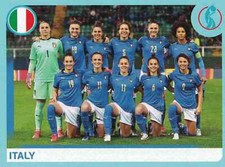 Panini, UEFA Women's Euro England 2022: 28 Team (Italy) Figure