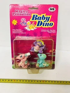 MAGICO PANNOLINO BABY DINO GIG VINTAGE NEW!!set 2 - Imagen 1 de 5