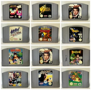 N64 Nintendo 64 Games - Various Titles - Multi Listing - Cart Only - Picture 1 of 39