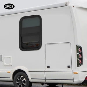 NEW RV WINDOW RECTANGULAR SLIDE WINDOW CLIP-ON MOUNTING VERTICAL VENTING WINDOW - Picture 1 of 18