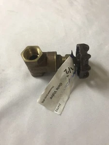 VÁLVULA COMPUERTA LATÓN 1/2" 514T03 NUEVA SIN USAR (ENVÍO GRATUITO) MATCO NORCA - Imagen 1 de 4