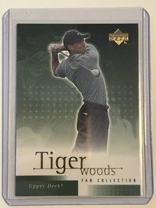 2001 UD Upper Deck Golf Rookie RC #TW TIGER WOODS Fan Collection - Picture 1 of 1