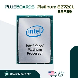 Intel Xeon Platinum 8272CL 2.60GHz 26Core LGA 3647 37.75MB CPU Server Processor - Afbeelding 1 van 6