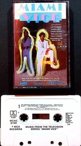 MIAMI VICE Music From The Television Series Cassette (1985) Soundtrack - Picture 1 of 2