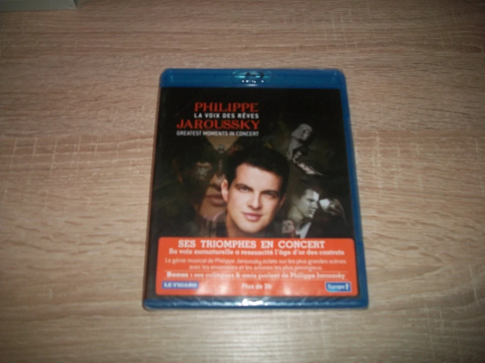 DVD blu ray, philippe jaroussky, la voix des rêves, concert - Photo 1/1