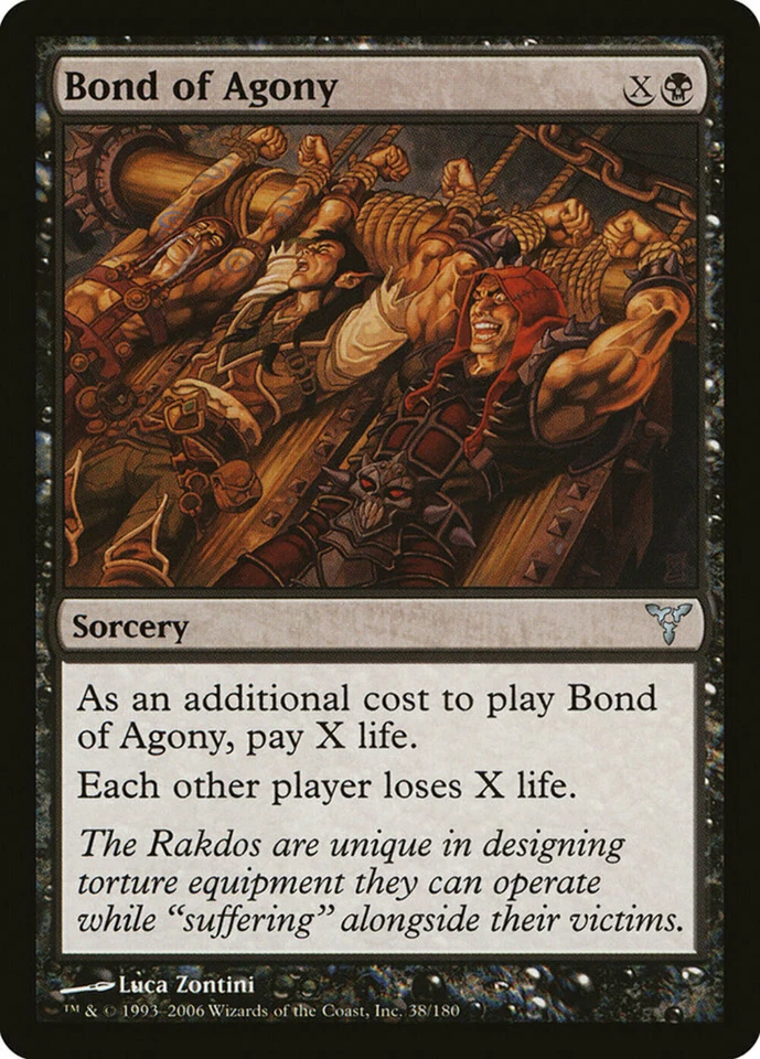 MTG - Bond of Agony (DIS) - image 1 of 1