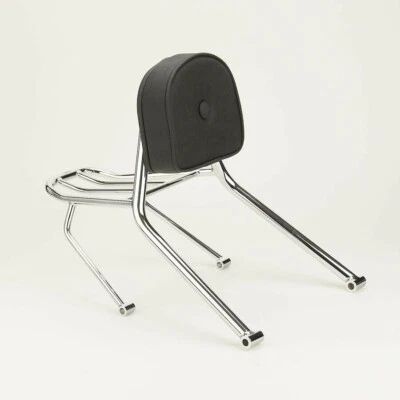 Fehling 7875 Sissy Bar mit Gepäckträger Chrom für Harley Davidson Fat Bob FXDF - Bild 1 von 4