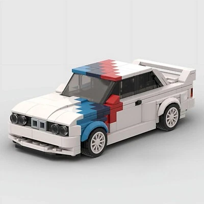 BMW E30 M3 - 1:24 Scale Model MOC Brick Lego Car Model 455pcs  **FREE DELIVERY** - Image 1 of 3