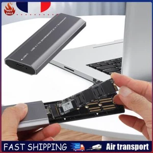 # Adaptateur SSD M.2 vers USB Type C 3.1, boîtier SSD double protocole NVME/NGFF - Imagen 1 de 11
