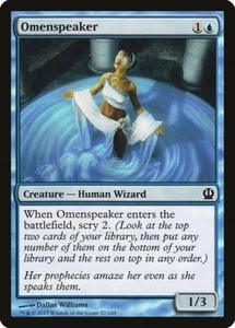 MTG Theros Omenspeaker Near Mint English Magic Card 🧙🏽111 - Picture 1 of 2