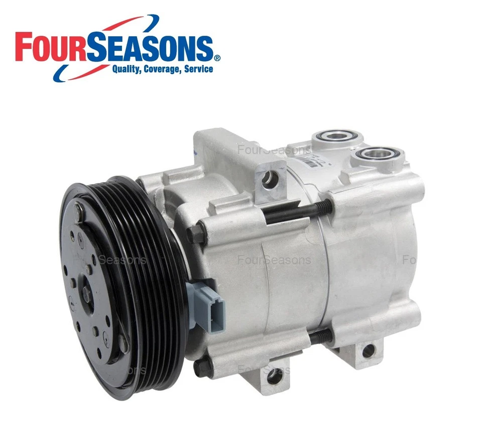 Compresor de aire acondicionado Ford Focus 2003 2004 2005 2006 2007 *NUEVO* FourSeasons Foto 1 de 4