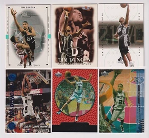 SIX CARD TIM DUNCAN LOT - SAN ANTONIO SPURS - Foto 1 di 1