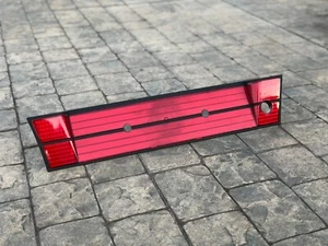 NEW BMW E34 EURO Heckblende License Plate Filler Trunk Reflector M5 540i 535i - Picture 1 of 6