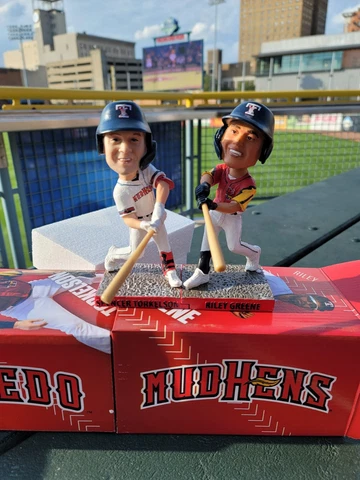Toledo Mud Hens Riley Greene Spencer Torkelson Bobblehead Detroit Tigers Cover