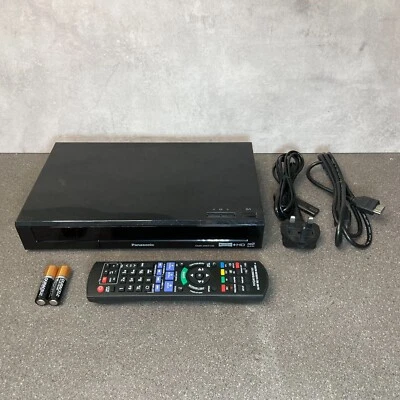 Panasonic DMR-HWT130 Twin Freeview Tuner HD 500GB HDD PVR Recorder Set Top Box - Image 1 of 4