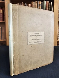 1821 History & Antiquities of Metropolitical Church of Canterbury 26 ENG PL 4to - Imagen 1 de 14