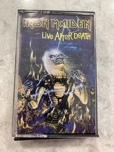 IRON MAIDEN Live After Death 1985 Cassette Tape - Bild 1 von 3