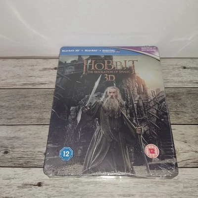 Der Hobbit: Die Einöde Von Smaug STEELBOOK [3D + Blu-Ray] - NEU - Bild 1 von 2