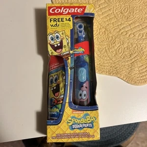 Brand New Colgate SpongeBob SquarePants Extra Soft Toothbrush - Picture 1 of 4