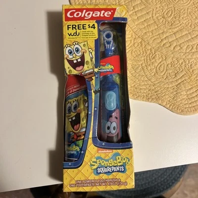 Brand New Colgate SpongeBob SquarePants Extra Soft Toothbrush - Image 1 of 4