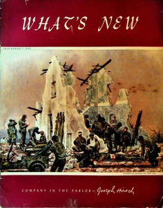What's New July 1945 Magazine Joseph Hirsch WWII Abbott Laboratories - Picture 1 of 2