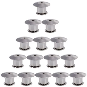 15 Pcs Pin Backing DIY Keepers Locking Clasp Jewelry Replacement - Picture 1 of 13